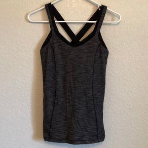 Lululemon work out tank with built in bra